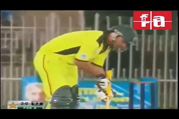 Shoaib Akhtar Bowling To Sharjeel Khan Cricket