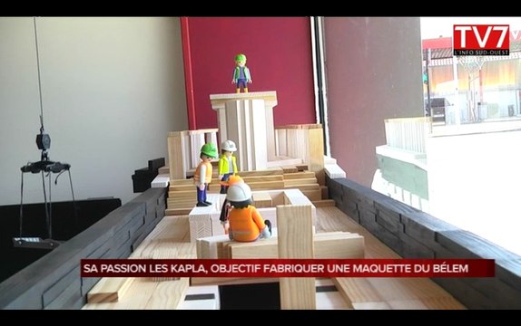 Fan des jeux Kapla, elle veut reconstituer le Belem en bois