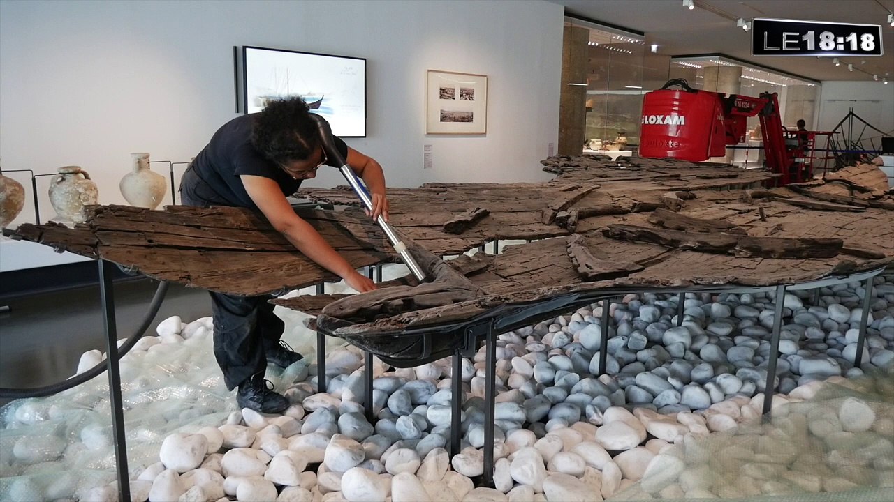 Des épaves de 2000 ans au Musée d'Histoire de Marseille