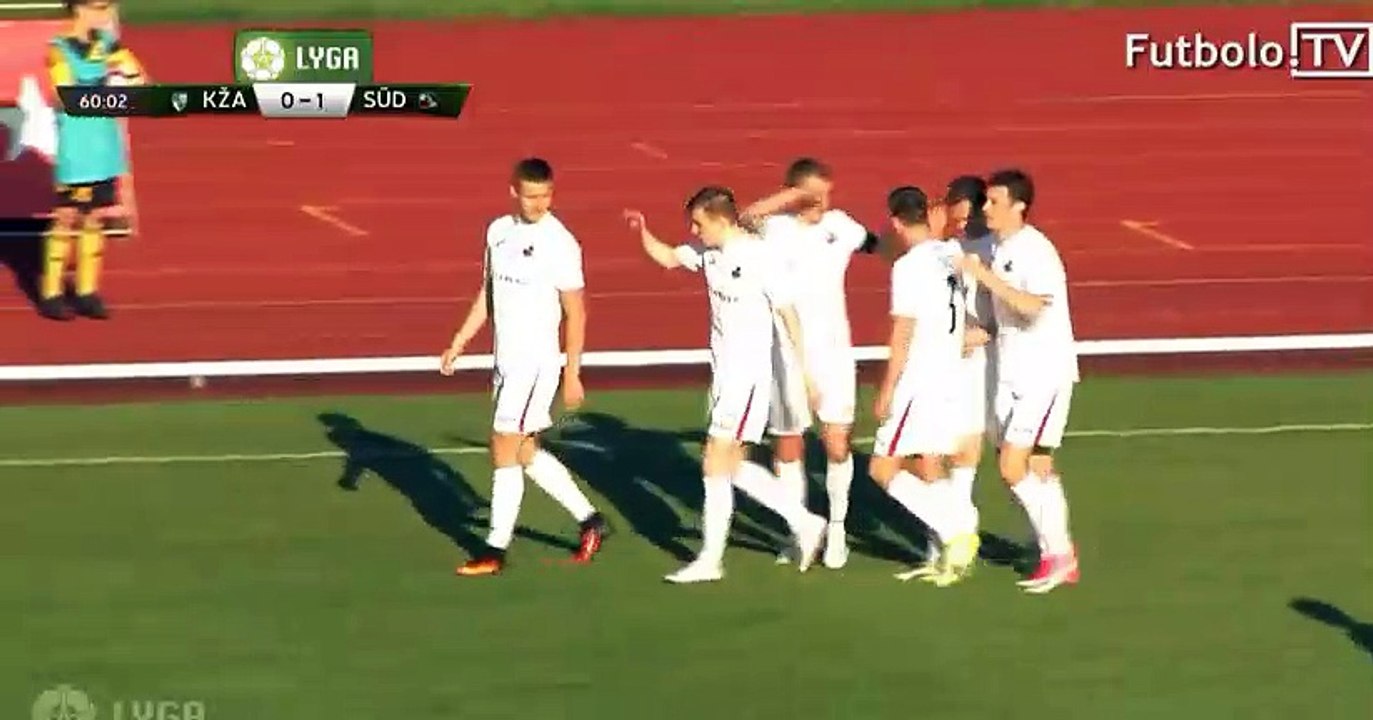 Karolis Laukzemis Goal HD - Kauno Zalgiris 0-2 Suduva 16.05.2017