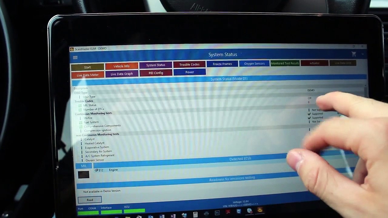 Read Engine Codes Using a ELM 327 OBD2 Interface