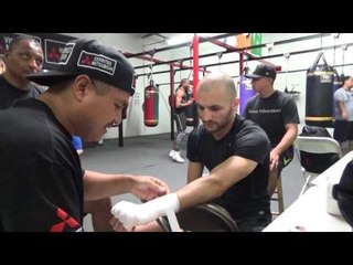 garcia on ward vs kovalev - GRADOVICH ILL FIGHT ANYONE MOTHER FUCKERS! EsNews Boxing