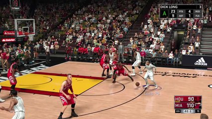 NBA 2K17 big dunk by lil man