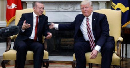 Erdoğan - Trump Görüşmesinden İlk Kareler Geldi