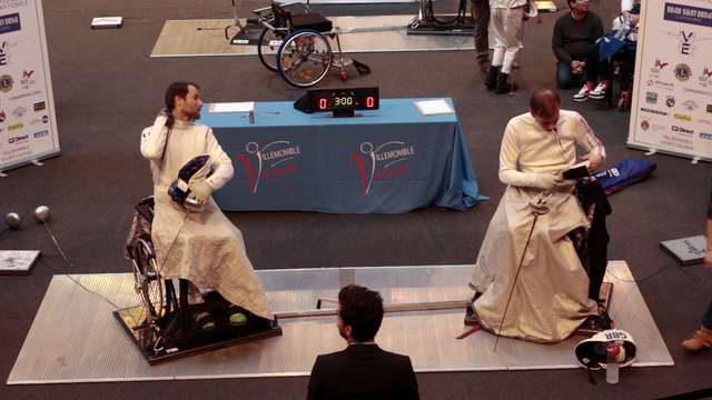 14ème Tournoi de Villemomble (2017) // Finale Epée Hommes // NOBLE (FRA) vs GILLIVER (GBR)