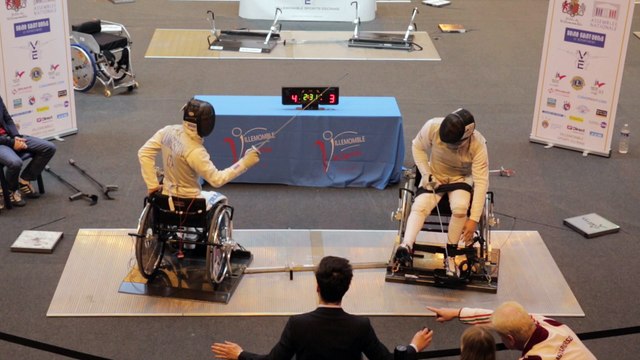 14ème Tournoi de Villemomble (2017) // Finale Fleuret Hommes // LAMBERTINI (ITA) vs OSVATH (HUN)