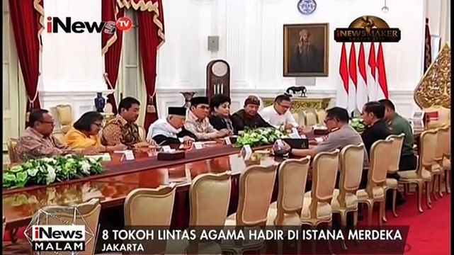 Jokowi Bertemu Tokoh Lintas Agama