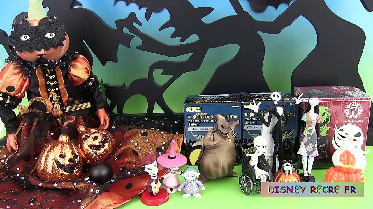 Play Doh Halloween Cupcakes Pâte à modeler Mystery Minis Figurines Etrange Noël de Mr Jack