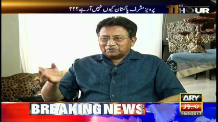 Pervez Musharraf expresses his views on Dawn Leaks