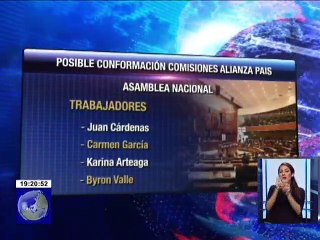 La conformación de 13 comisiones legislativas se hará el miércoles