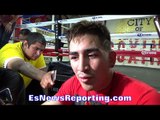 AN EMOTIONAL LEO SANTA CRUZ SPEAKS CANDIDLY ON FATHERS HEALTH; REVEALS HE ALMOST PULLED OUT OF FIGHT