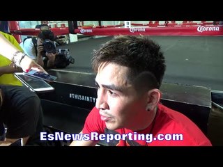 LEO SANTA CRUZ DISCLOSES GAME PLAN DETAILS FOR CARL FRAMPTON - EsNews Boxing