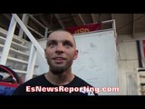 Ivan Redkach on training with Robert Garcia & Tony Santa Cruz; talks July 30th fight - EsNews Boxing