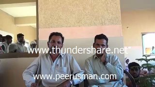 Cancer patient interview at Peer Usman hospital