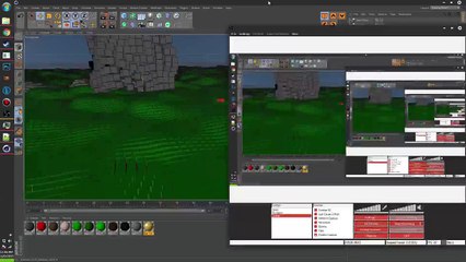 Finishing a 3D Voxel Spire