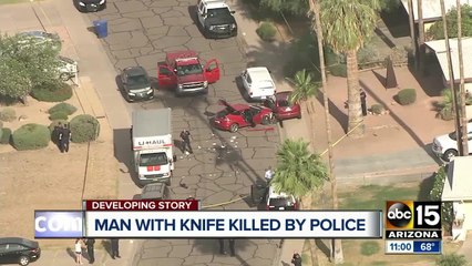 Suspect dead after stabbing officer in Tempe