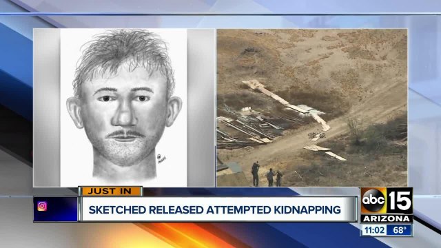 MCSO releases sketch on attempted kidnapping suspect from Buckeye