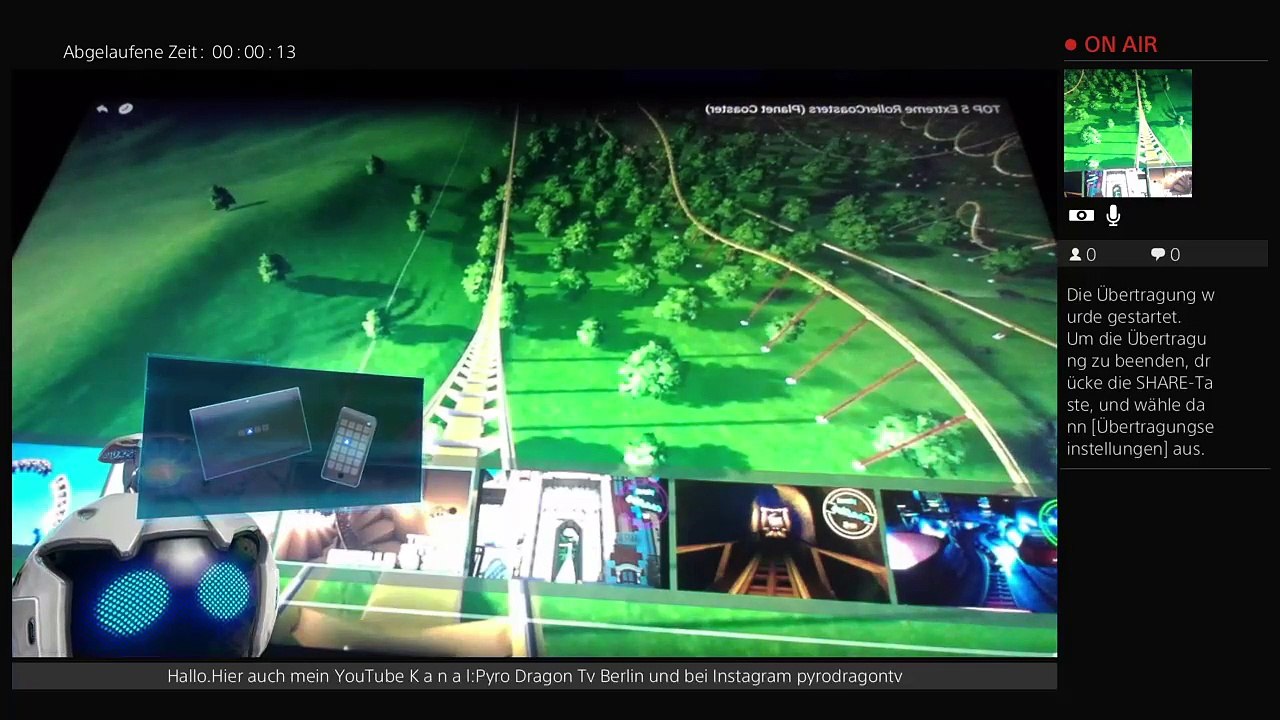 GER/PS4 Pyro DragonTv  Spezial Achterbahnfahrt Extrem mit Musik (80)