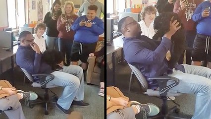 Thoughtful Students Surprise Principal With Puppy