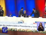 CNE entregó las cartas credenciales al Presidente electo Lenín Moreno y al Vicepresidente Jorge Glas