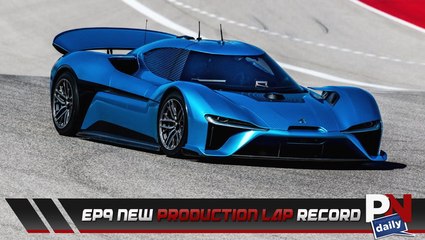 The NIO EP9 Sets The New Production Lap Record
