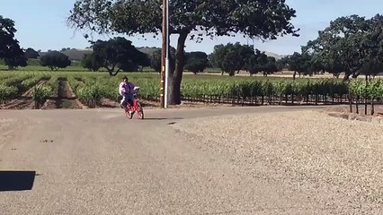 Kendall Jenner : elle chute à vélo et s'étale par terre !