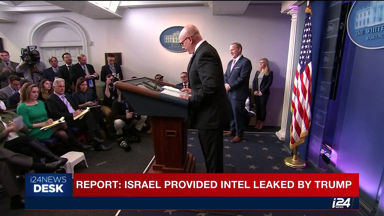 i24NEWS DESK | Report: Israel provided intel leaked by Trump | Tuesday, May 16th 2017