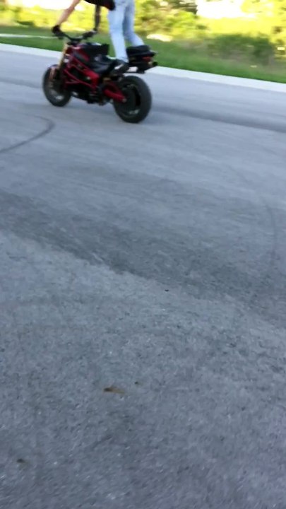 Wheelie Gets Lit