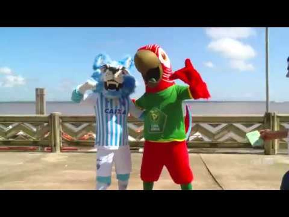 Copa Verde 2017: Vermelhão e Lobo visitam o mercado Ver-o-Peso