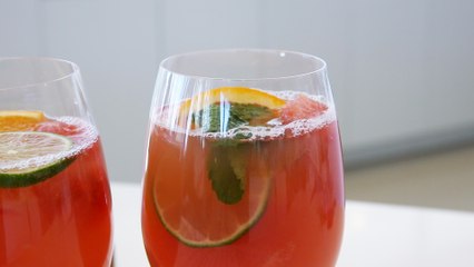 How to Make Watermelon Mint Sangria With Joy the Baker