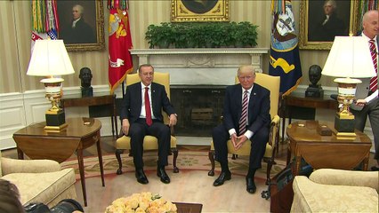 Trump y Erdogan prometen cooperación en seguridad