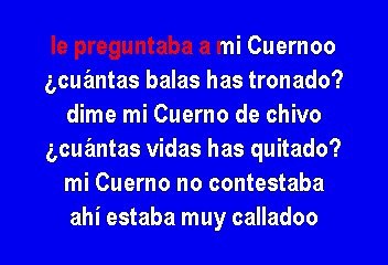 El Compa Sacra - Platicando con mi cuerno (Karaoke)