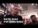 Nate Diaz - Andre Ward BEST Boxer Is a fan of Mike Tyson and Brandon Rios EsNews Boxing