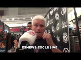 boxing trainer RICHARD PEREZ on pacquiao vs broner thurman vs danny garcia EsNews Boxing