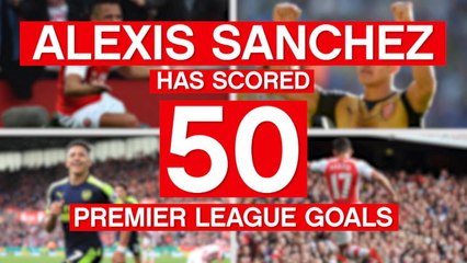 Quiz: Alexis Sanchez's 50 Premier League goals