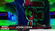 John Cena VS AJ Styles - WWE Championship - Royal Rumble 2017