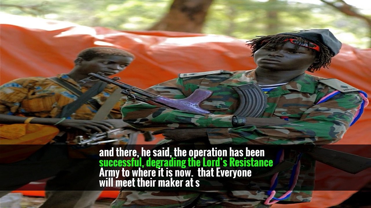 A Mission to Capture or Kill Joseph Kony Ends, Without Capturing or Killing