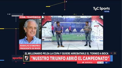 D'Onofrio: "El candidato lógico sigue siendo Boca"
