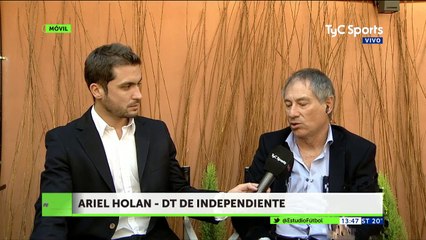 Holan: "Proyectamos un equipo que se identifique con la historia del club"