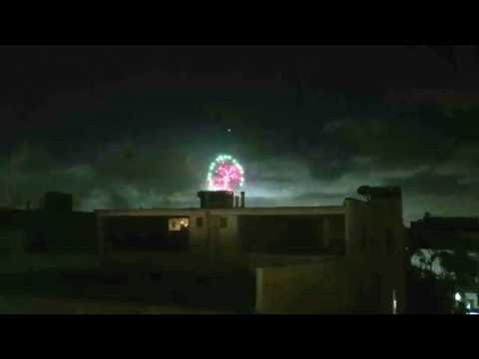 Happy 4th fireworks over LA