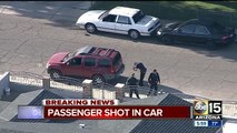 Passenger shot in car during Phoenix road rage incident