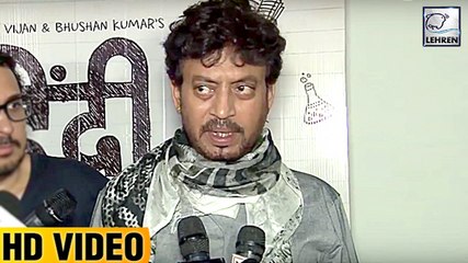 Descargar video: Irrfan Khan Loses His Cool On Reporter During Hindi Medium Screening? | LehrenTV