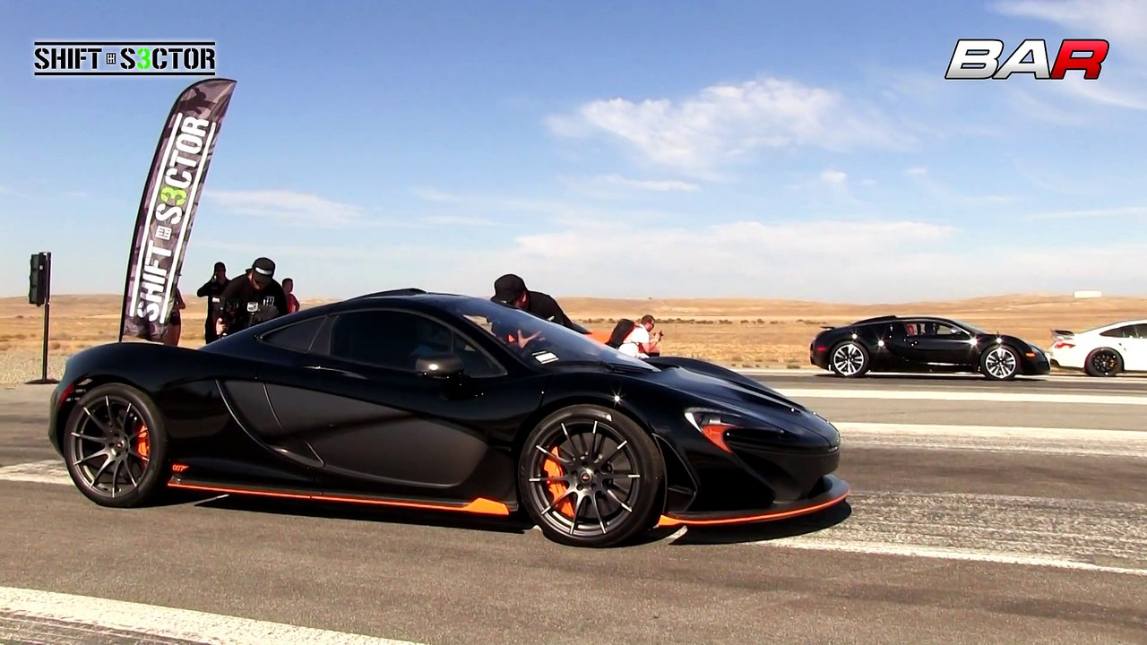 Bugatti Veyron vs McLaren P1