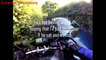 EXTREMELY DANGEROUS MOTORCYCLE ROADRAGE COMPILATION 2017