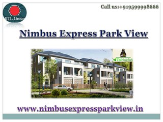 Nimbus Express Park View 2 Floor plan - Nimbusexpressparkview.in