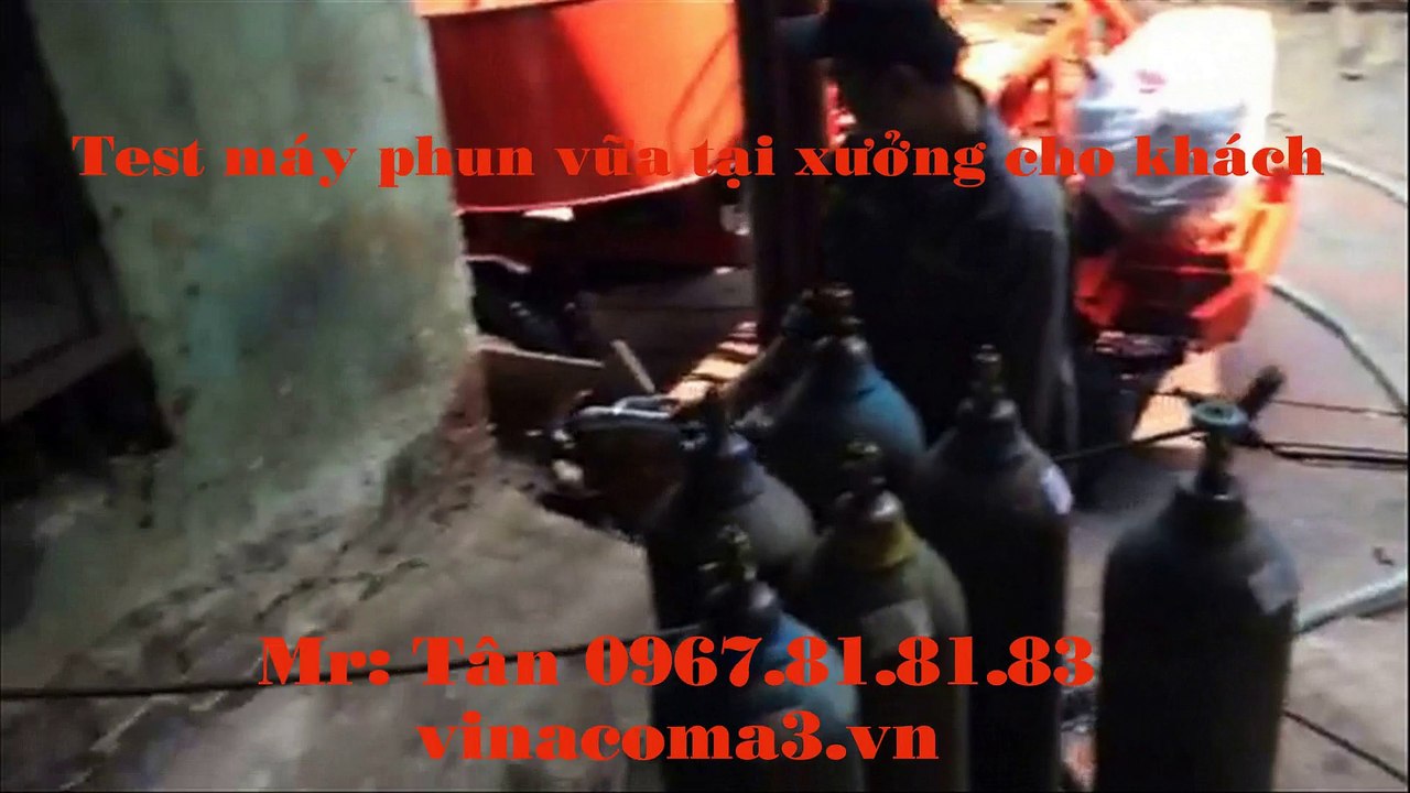 Máy phun vữa