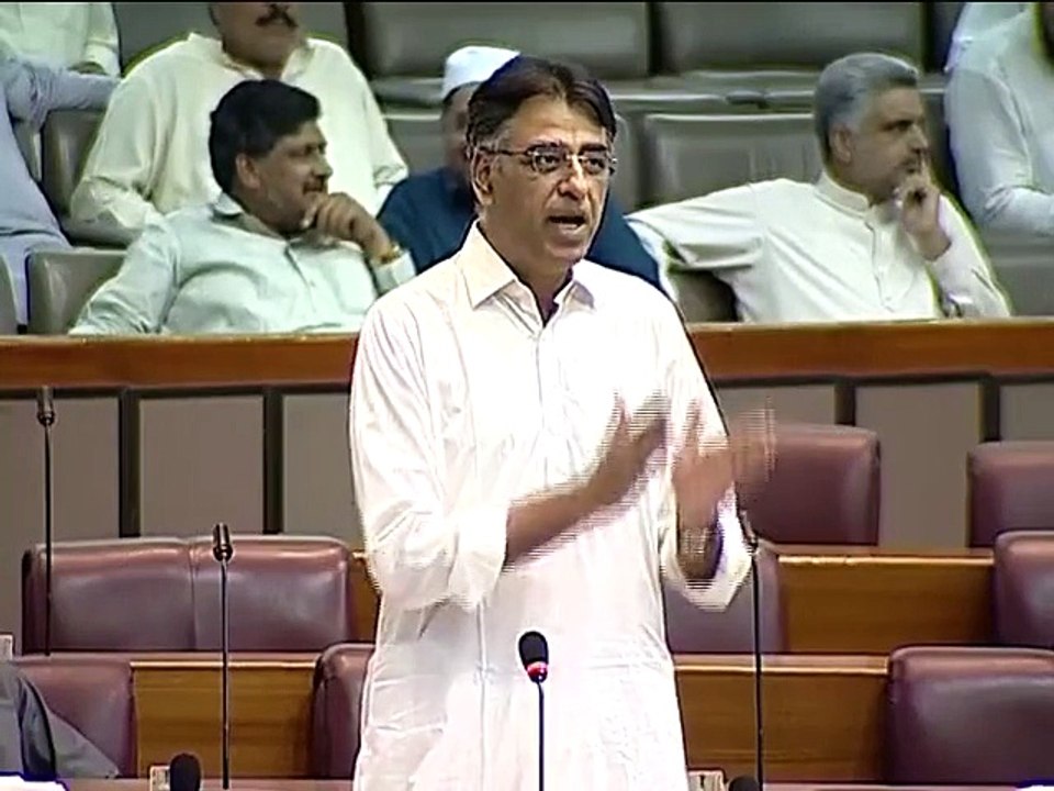 Asad Umar Speech In Assembly Against Govt