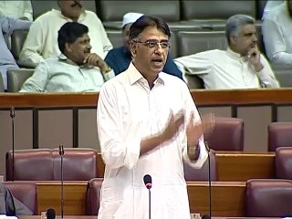 Asad Umar Speech In Assembly Against Govt