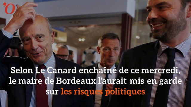 Alain Juppé aurait conseillé à Édouard Philippe de refuser le poste de Premier ministre