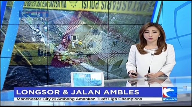 Longsor dan Jalan Amblas di Sijunjung